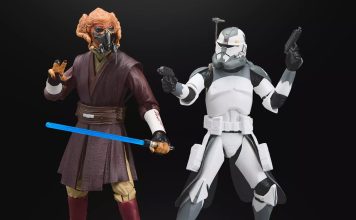 STAR WARS The Black Series Plo Koon & Clone Commander Wolffe