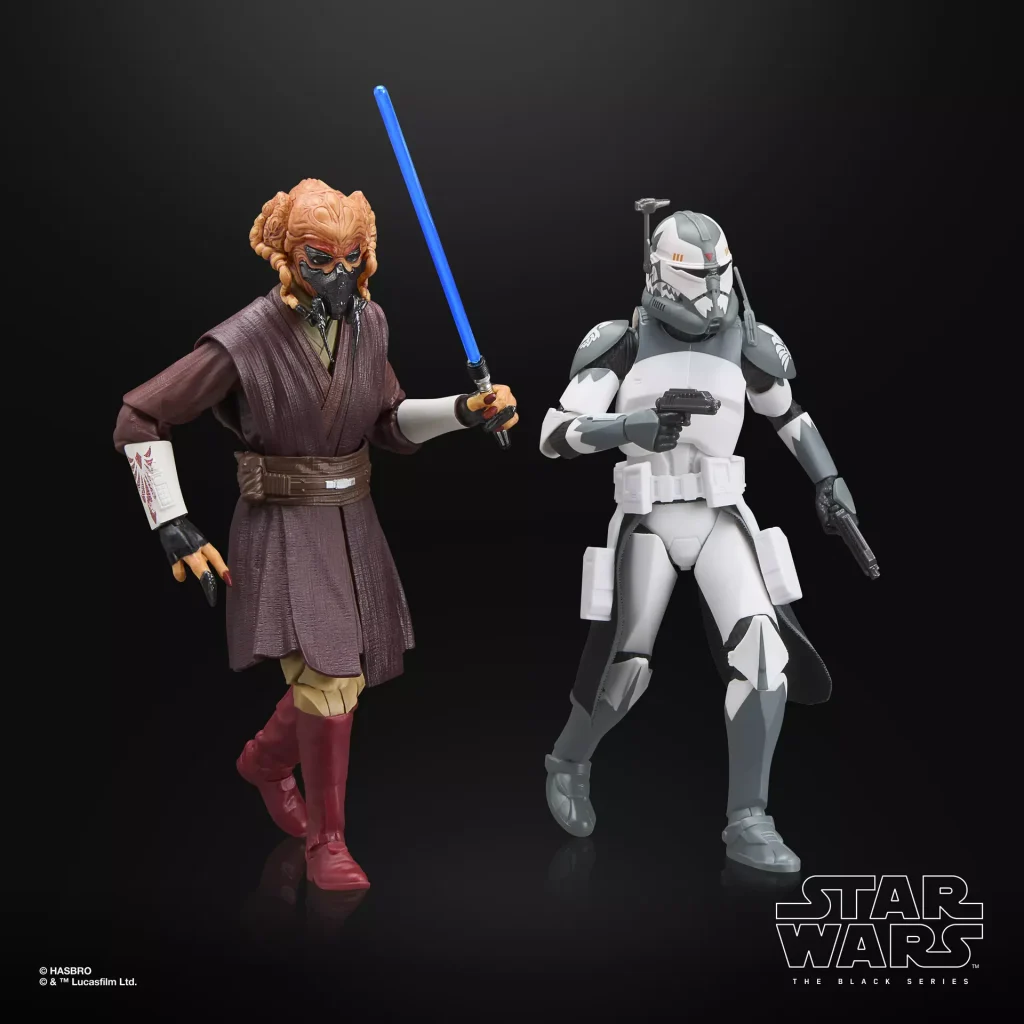 STAR WARS The Black Series Plo Koon & Clone Commander Wolffe
