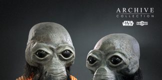 Regal Robot Walrus Man prop replica bust 1:1 scale Ponda Baba Archive Collection signature edition.