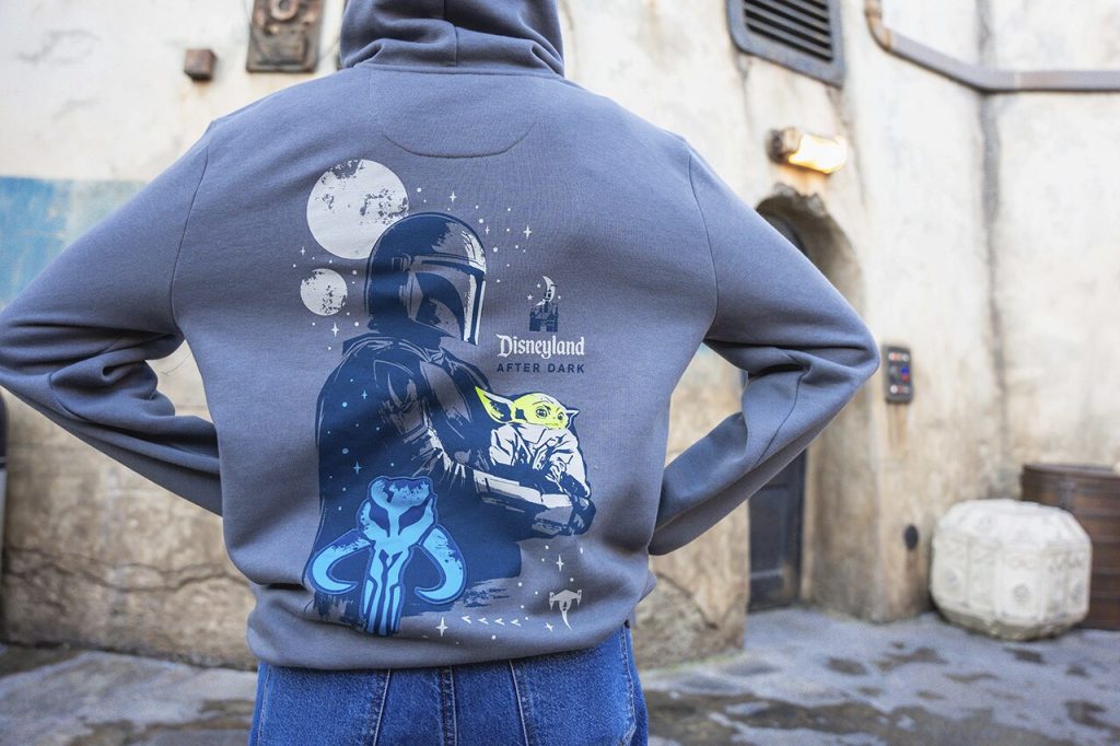Disneyland After Dark: Star Wars Nite zip-up hoodie (back).