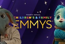 Star Wars Emmy Wins: Skeleton Crew and Young Jedi Adventures Dominate 4th Annual Awards A promotional graphic for the Fourth Annual Children's & Family Emmys featuring Neel from Star Wars: Skeleton Crew and Nubs from Star Wars: Young Jedi Adventures.