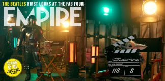 Din Djarin and Grogu on the newsstand cover of Empire Magazine, alongside the subscriber-exclusive cover featuring Grogu.