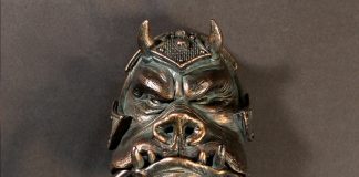 Guard Your Bathroom with the Regal Robot Gamorrean Guard Towel Ring Regal Robot Gamorrean Guard Towel Ring featuring a bronze-style finish and realistic Star Wars creature sculpt.