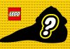 Silhouette of a LEGO Hutt figure with a question mark on a yellow LEGO stud background, featuring the LEGO logo.