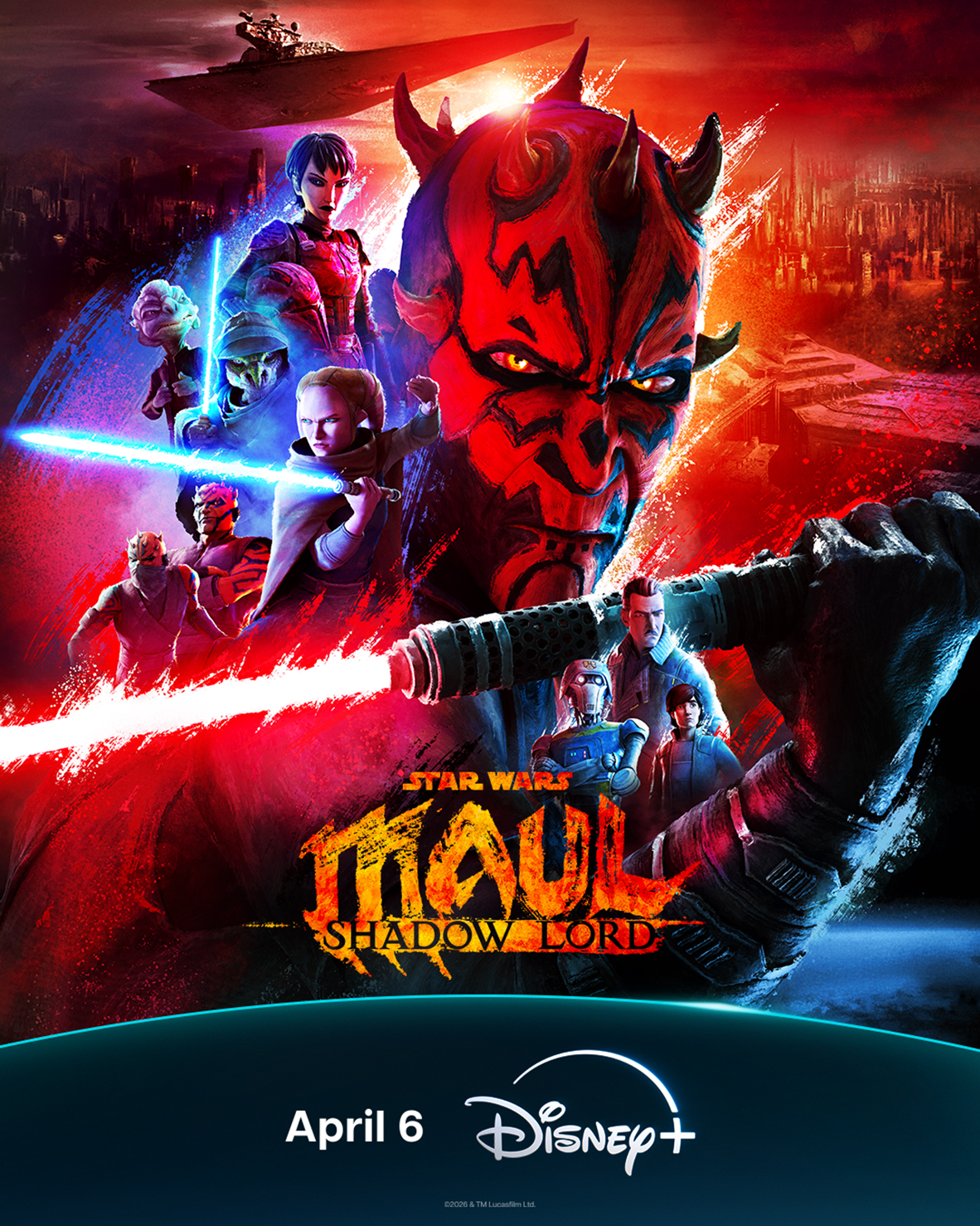 Star Wars: Maul - Shadow Lord Official Poster