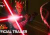Revenge Is Here: New Star Wars: Maul – Shadow Lord Trailer Drops! Maul with his red lightsaber ignited and crossed against another blade in a dark setting, featured in the official trailer for Star Wars: Maul - Shadow Lord on Disney+.