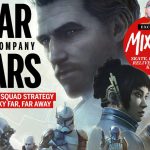 PC Gamer magazine cover featuring Star Wars Zero Company with a bearded male protagonist, diverse squad members including a Clone Trooper and an alien, and the headline "It's XCOM Squad Strategy in a Galaxy Far, Far Away."