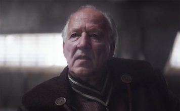 Werner Herzog portraying The Client in the Star Wars series The Mandalorian.