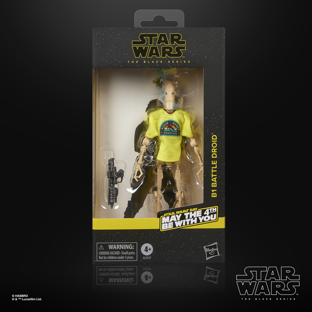 TAR WARS: THE BLACK SERIES B1 BATTLE DROID MAY THE 4TH BE WITH YOU