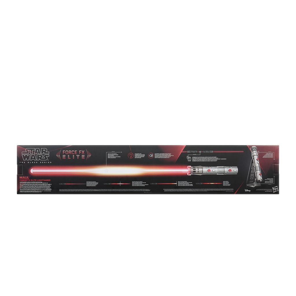 STAR WARS: THE BLACK SERIES FORCE FX ELITE MAUL ELECTRONIC LIGHTSABER 