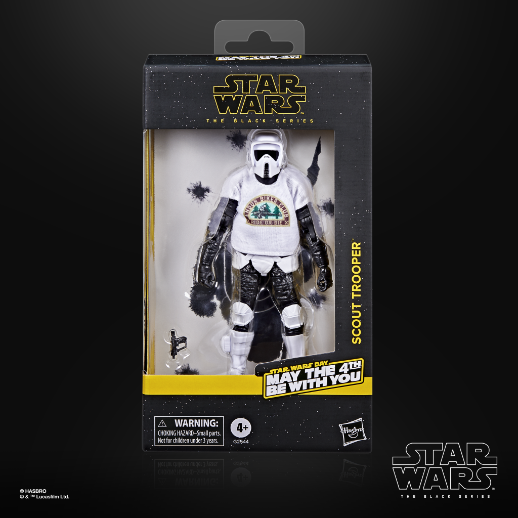 STAR WARS: THE BLACK SERIES SCOUT TROOPER MAY THE 4TH BE WITH YOU