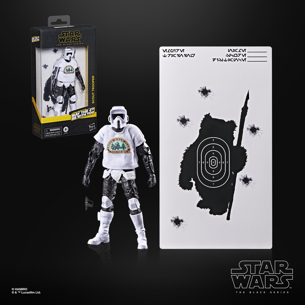 STAR WARS: THE BLACK SERIES SCOUT TROOPER MAY THE 4TH BE WITH YOU