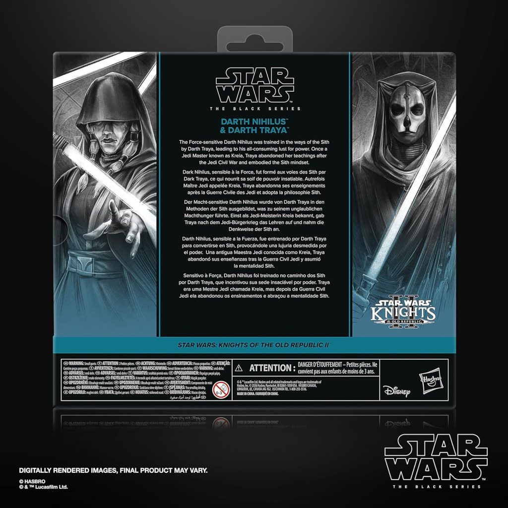 The Black Series Darth Nihilus & Darth Traya 2-Pack