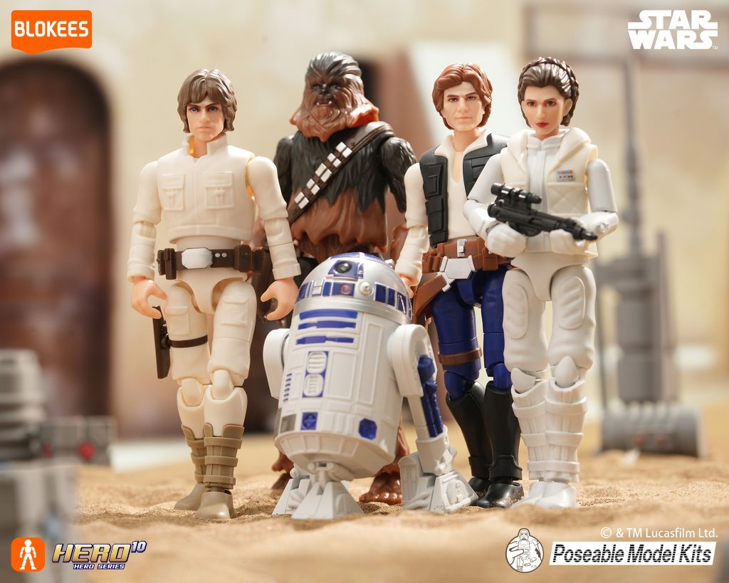 Blokees Star Wars Galaxy Version 02 Heroes of the Rebellion