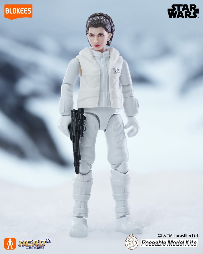 Blokees Star Wars Galaxy Version 02 Princess Leia (Hoth Outfit)