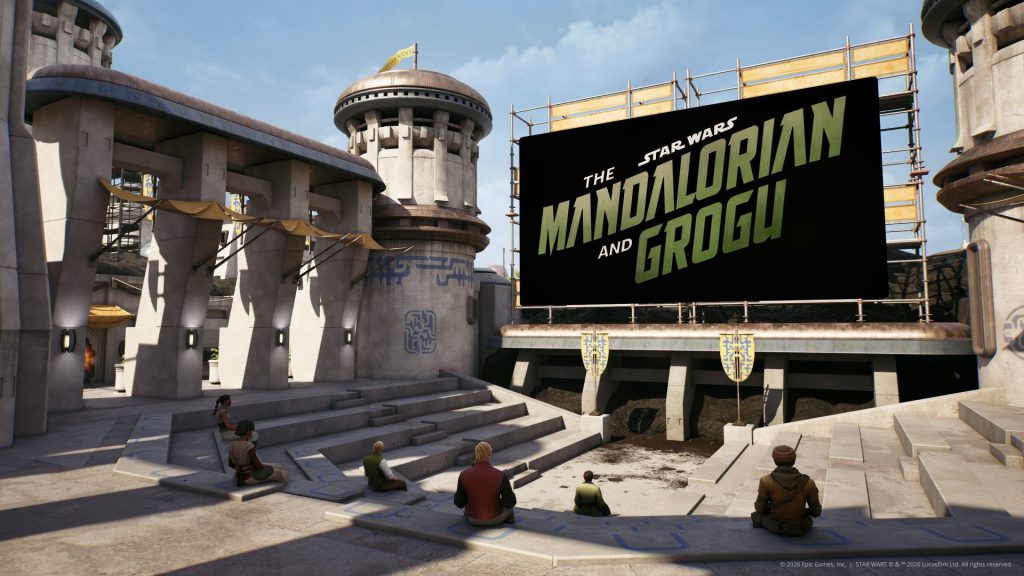 Fans watch exclusive footage from The Mandalorian and Grogu in Fortnite